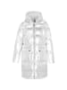 faina Women Coat in silver