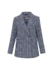 DreiMaster Women Jacket in blue multicolor