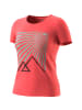 DYNAFIT TRANSALPER GRAPHIC S/S TEE W in Cognac6171
