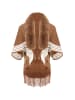 NALLY Damen Poncho in Beige
