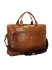 Greenburry Newport Aktentasche Leder 43 cm Laptopfach in caramel