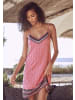 Vivance Active Negligé in pink gemustert