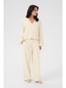 My Essential Wardrobe Langarm-Bluse DiasMW Box fit in Almond Milk Melange