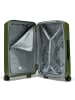 D&N Travel Line 4700 4 Rollen Trolley 68 cm mit Dehnfalte in olive green