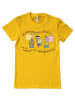 Cartoon Network T-Shirt "Ed, Edd n Eddy Neighborhood Society T-Shirt" in Gold