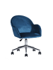 CALICOSY Stuhl CHIOZZA in Blau - (W) 62  x (H) 77  x (L) 57  cm