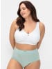 sheego Entlastungs-BH in mint+weiß