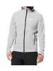 Jack Wolfskin Unterhacke/Fleecejacke ALPGRAT HOODED FZ M in Grau