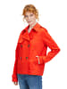 AMBER & JUNE Sommerjacke mit Kragen in Rot