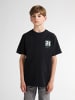 Petrol Industries Logo T-Shirt Rockies in Schwarz
