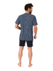 NORMANN Kurzarm Schlafanzug Shorty Pyjama 125 105 90 554 in marine