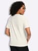 Sieh an! Rundhals-Shirt in lila + ecru-lila