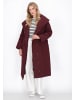 DreiMaster Women Coat in wine red