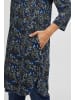 Fransa Shirtbluse FRSEEN TU1 - 20612138  Gemusterte Tunika mit V-Ausschnitt in Blau