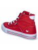 Mustang High Sneaker in Rot