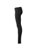 tectake Einfarbige Leggings für Frauen, schwarz