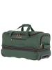 travelite Basics 51 - Rollenreisetasche S 55 cm erw. in dunkelgrün