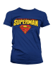 Superman Shirt in Blau