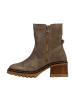 Divine Factory Lederstiefeletten Alénoa Braun