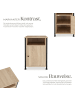 tectake Beistelltisch Blackburn 40x42x60,5cm