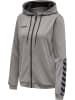 Hummel Reißverschluss Kapuzenpullover Hmlauthentic Damen in GREY MELANGE