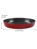 Stoneline Antihaftbeschichtete Glasauflaufform 34 x in Rot