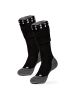 Socklaender Schutz-Socke 2er-Set 36/39 schwarz mit Doppelschaft Schwarz