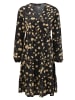 Aniston CASUAL Blusenkleid in schwarz-beige