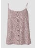 QS Bluse ärmellos in Lila