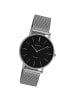 Oozoo Analog-Armbanduhr Oozoo Timepieces silber mittel (ca. 36mm)