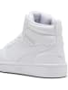 Puma Kinder Sneaker "Rebound V6 Mid Jr" in Weiß