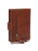 The Chesterfield Brand Prague Kreditkartenetui RFID Schutz Leder 7 cm cognac