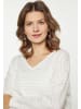 usha BLACK LABEL Damen Pullover in Wollweiss