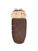 Kaiser Naturfellprodukte Kinderwagen Fußsack XL Ears Wool brown melange