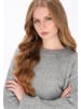 DreiMaster Vintage Women Sweater in grey melange