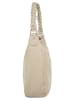 Samantha Look Handtasche echt Leder in beige
