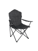 relaxdays Campingstuhl in Grau - (B)90 x (H)106 x (T)45 cm