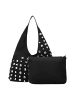 faina Women 2-In-1 Tote Bag Set in Black