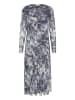 Soaked in Luxury Jerseykleid SLHartley A-shape in Dark Navy Landscape Print