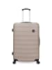 BlueStar Großer Hartschalenkoffer LONDON in Beige (95L)