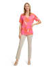 Betty Barclay Tunika-Bluse mit V-Ausschnitt in Pink/Rosa