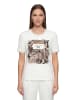 Betty Barclay Basic Shirt mit Aufdruck in Patch Cream/Brown