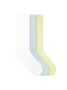 von Jungfeld Tennissocken Casual Classics Bundle in Optic White/Baby Blue/Light Matcha