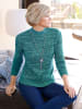 WITT WEIDEN Pullover in petrol-meliert