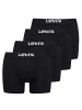 Levi´s Boxershort 4er Pack in Schwarz