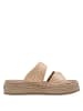 Tamaris Espadrilles Pantoletten in Gold