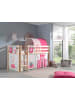 58 aufm Kessel KINDERBETT Karolina 210x114x106 Massivholz Natur Textilset Princess 4