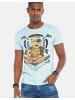 Cipo & Baxx T-Shirts in HELLBLAU