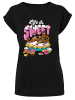 F4NT4STIC T-Shirt Scooby Doo Life Is Sweet in schwarz