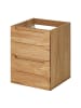 home24 home24 Waschtischunterschrank 42 cm aus massiver Eiche & furnierter Spanplatte in Eiche, 42 x 54 x 42 cm in Eiche